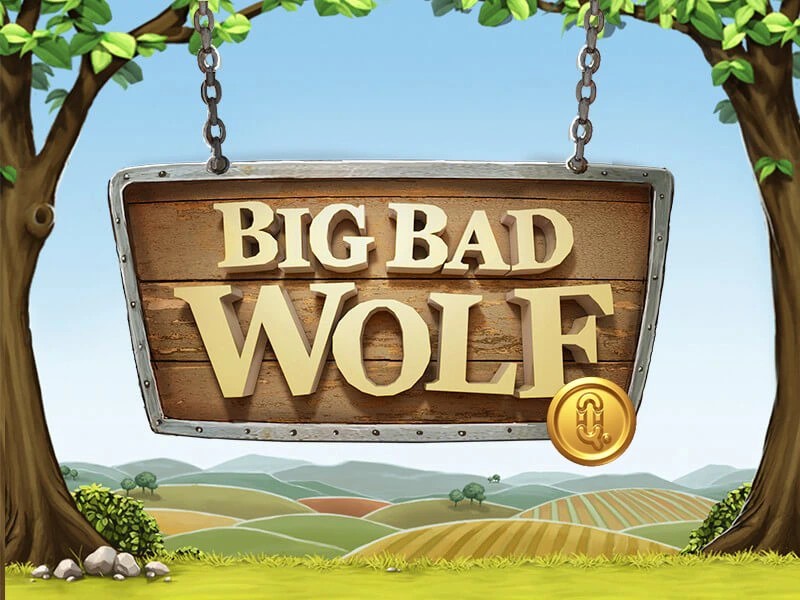 Big Bad Wolf Live slot logo by Playtech at Monro Casino