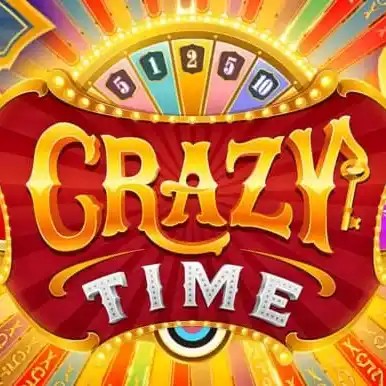 Live Dealer logo of Crazy Time from Evolution at Monro Casino