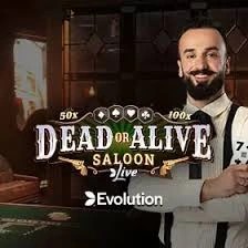 Dead or Alive: Saloon casino game by Evolution – featured logo at Monro Casino