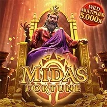 Midas Fortune logo by PG Soft at Monro Casino
