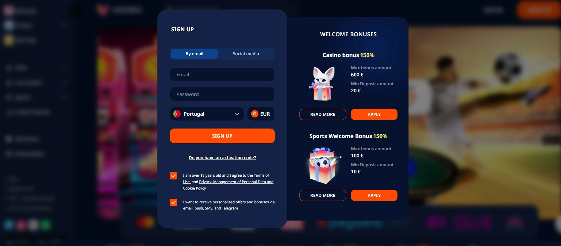 registrationmonrocasino