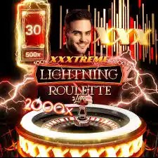 XXXtreme Lightning Roulette online game logo by Pragmatic Play on monro-pt.pt